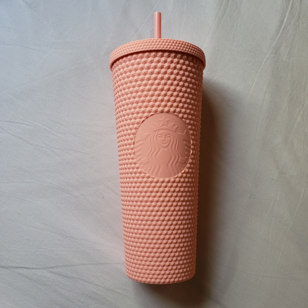 Studded Matte Pink Starbucks Tumbler Reusable Cup